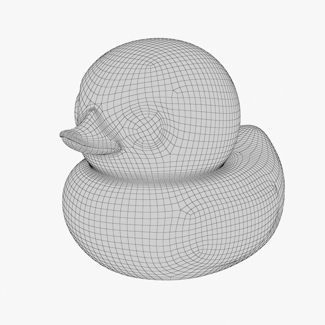 Rubber duck 01 4 model - TurboSquid 1210496