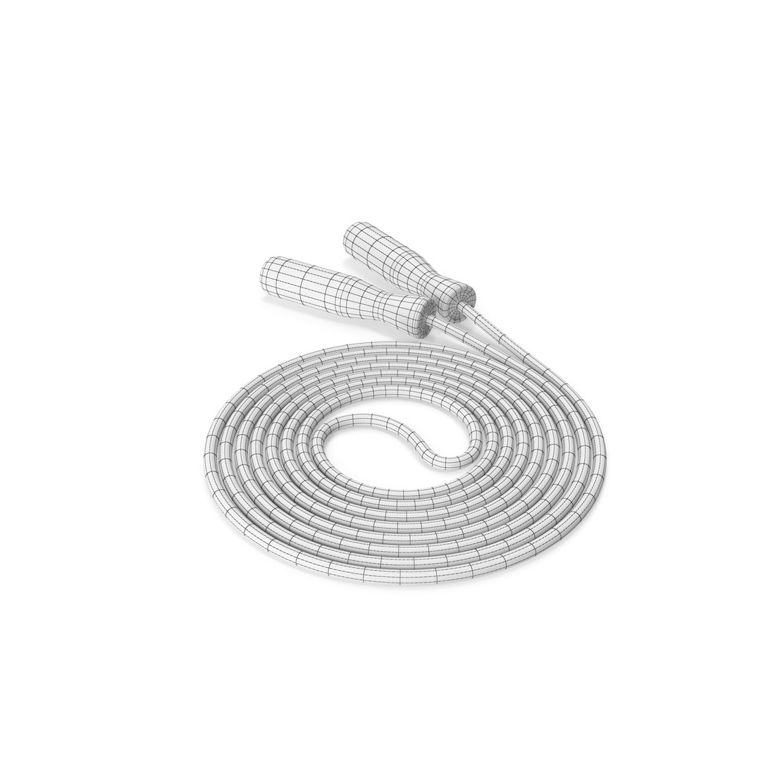 Red Jump Rope 3D Model - TurboSquid 2157485