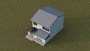 3D model Traditional rural residence