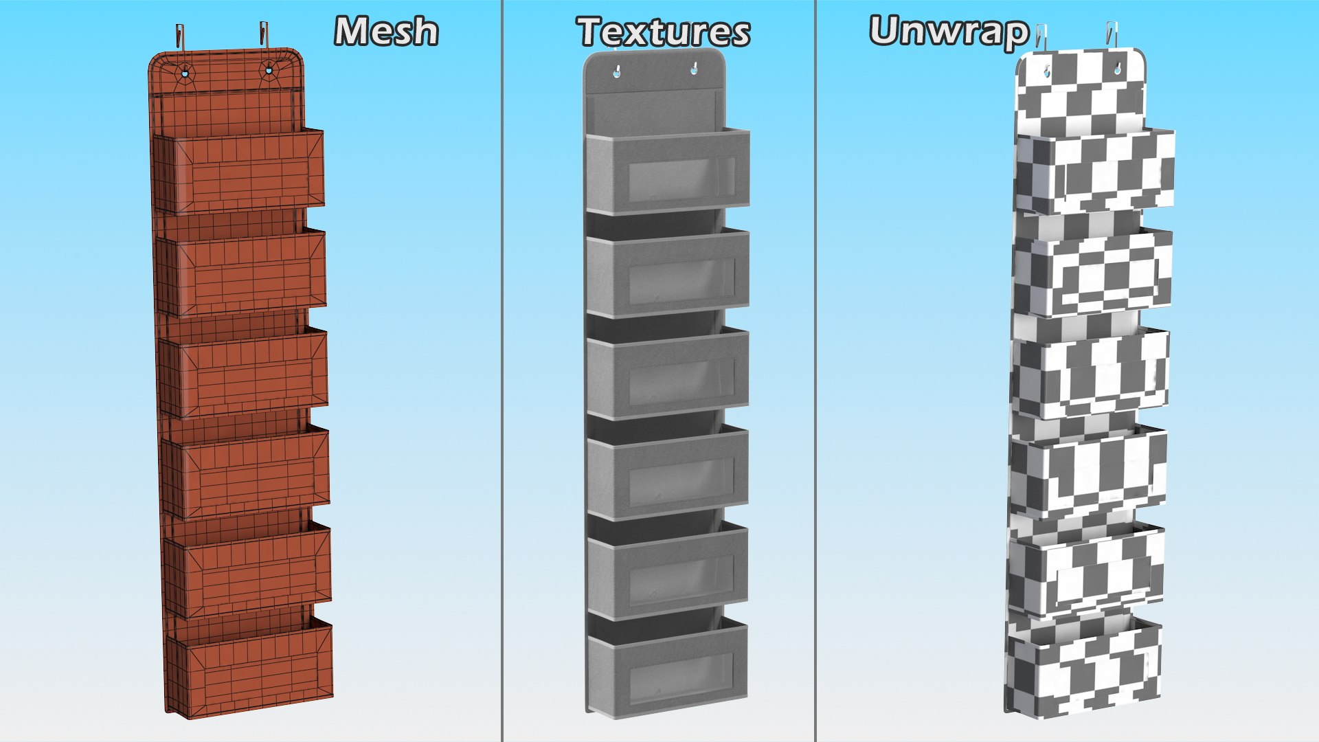 Wall Mount Pocket Organizer Gray 3D model https://p.turbosquid.com/ts-thumb/J8/fp30rj/Nl/wallmountpocketorganizergray3dsmodel011/jpg/1673983642/1920x1080/fit_q87/a9447e8a310e6961dd4aeafe6a3042304e583df5/wallmountpocketorganizergray3dsmodel011.jpg
