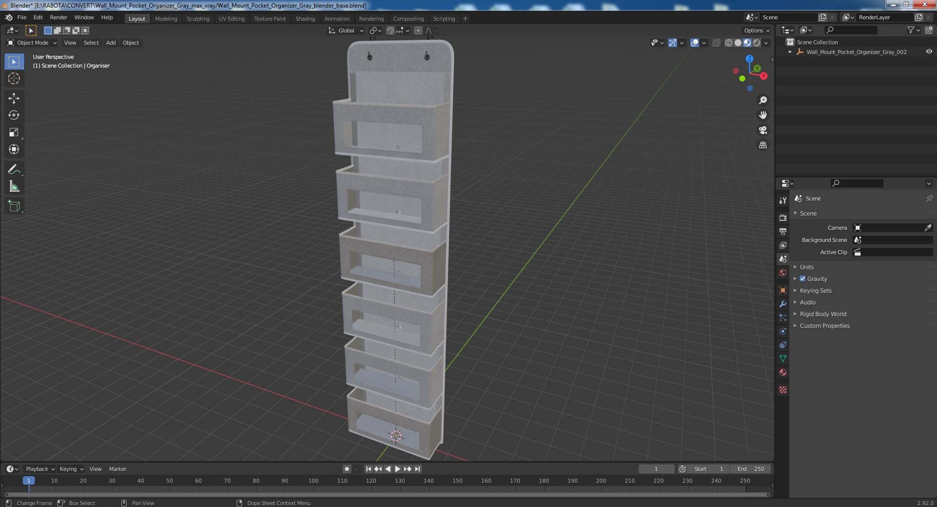 Wall Mount Pocket Organizer Gray 3D model https://p.turbosquid.com/ts-thumb/J8/fp30rj/Sg/wallmountpocketorganizergray3dsmodel025/jpg/1673983683/1920x1080/fit_q87/7ff04ba81b7672099f89c2b81243667fe30a57c5/wallmountpocketorganizergray3dsmodel025.jpg