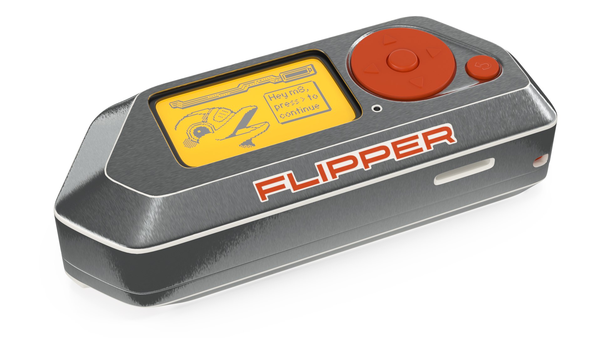 3D Hacking Multitool Flipper Zero Metallic Model - TurboSquid 2112030