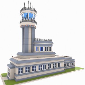 3d model air traffic control