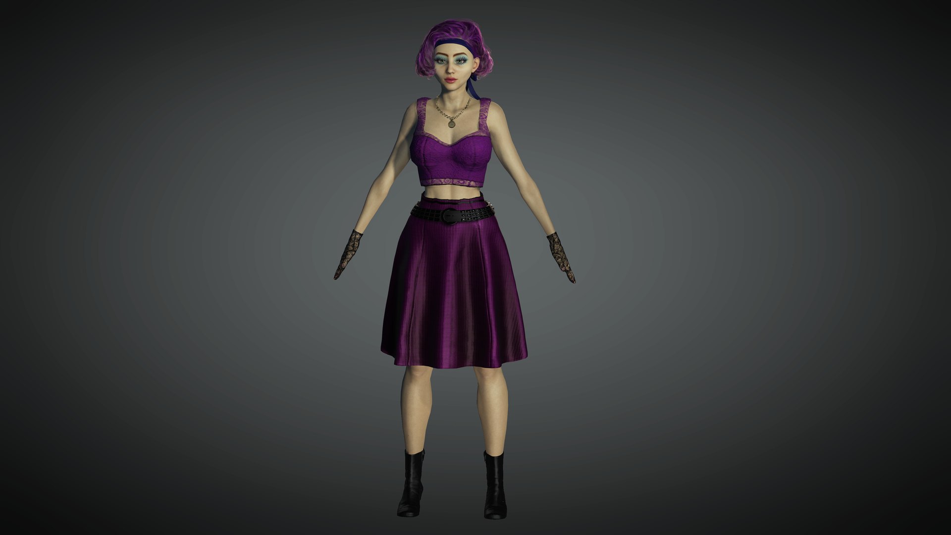3D AAA Stylized 3D Character 01 - Game Ready Character - TurboSquid 1899510