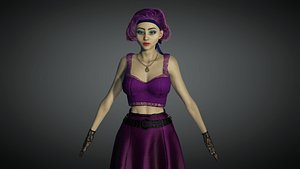3D AAA Stylized 3D Character 01 - Game Ready Character