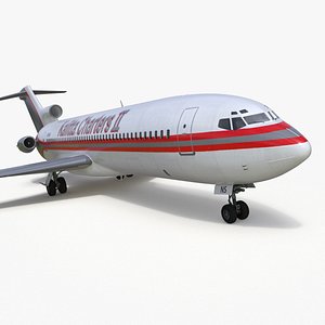 Boeing 727 Kalitta Charters II Rigged