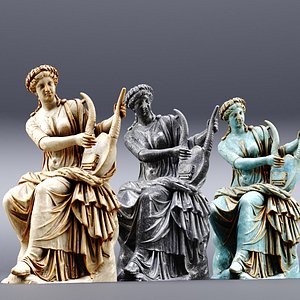 Greek Sculpture 3D model