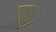 Parapetto pedonale PBR giallo V2