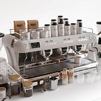 Coffeeshop Set White