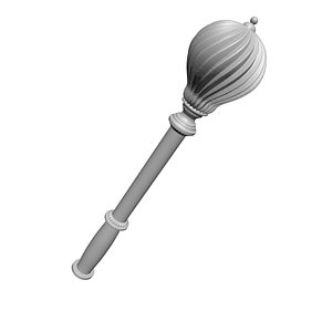 3D model mace koshevoi ataman