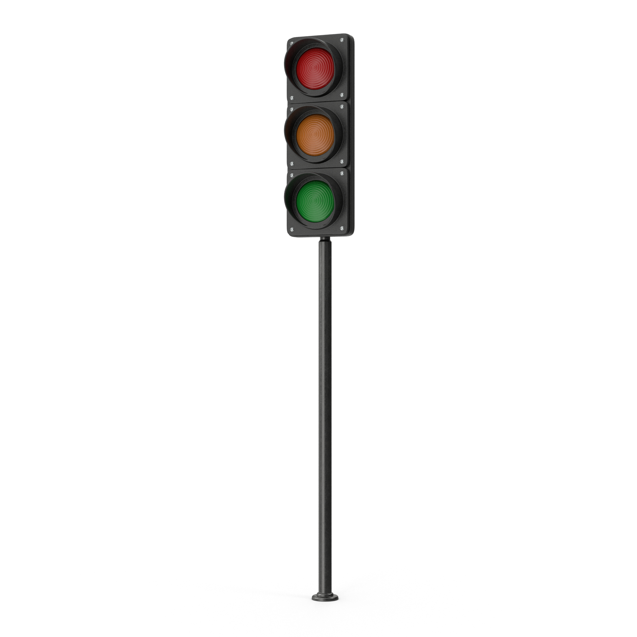 modelo 3d Poste de semáforo - TurboSquid 2215393