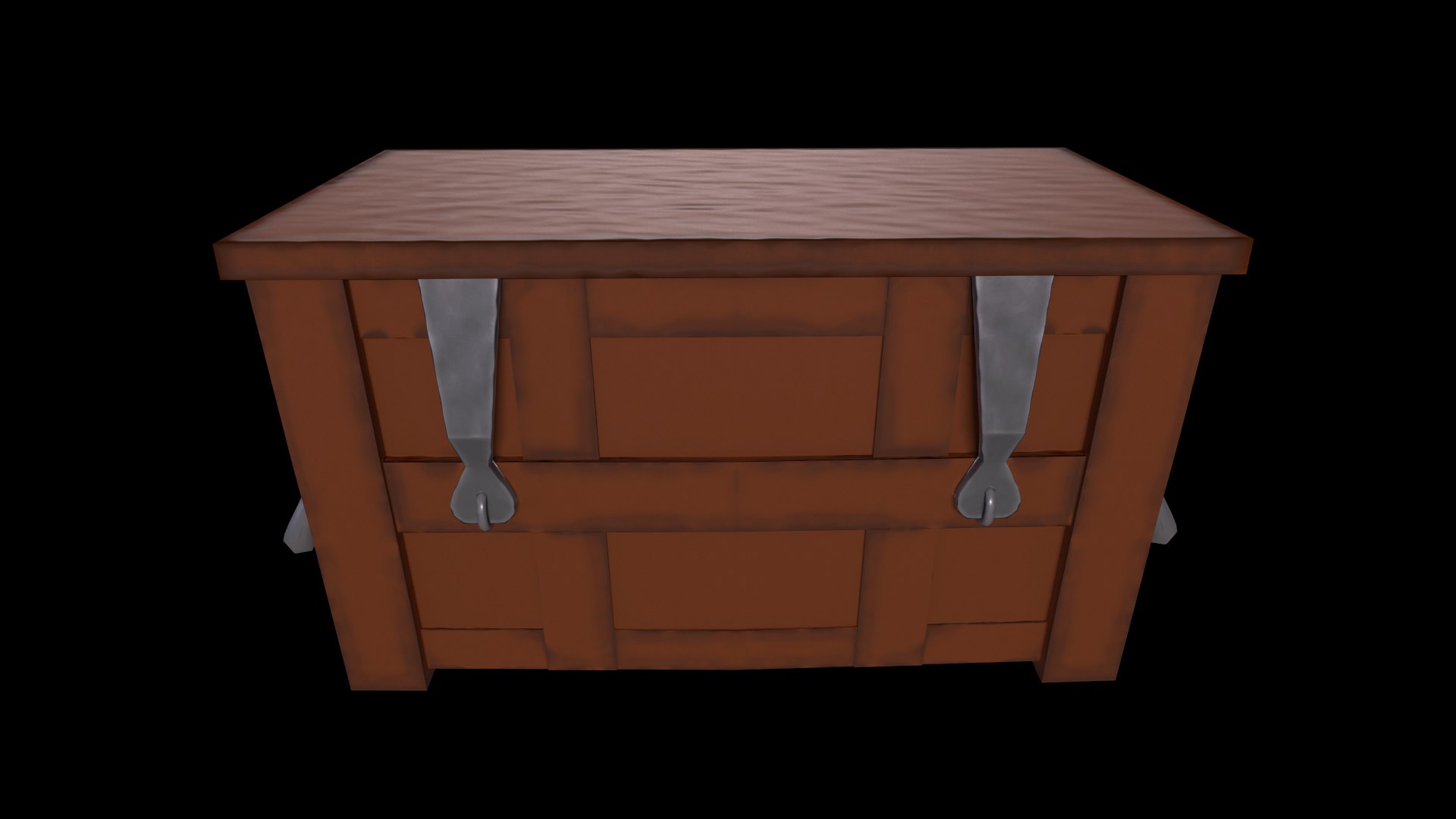Chest Game Ready Low Poly PBR 3D Model 3D model - TurboSquid 2183019