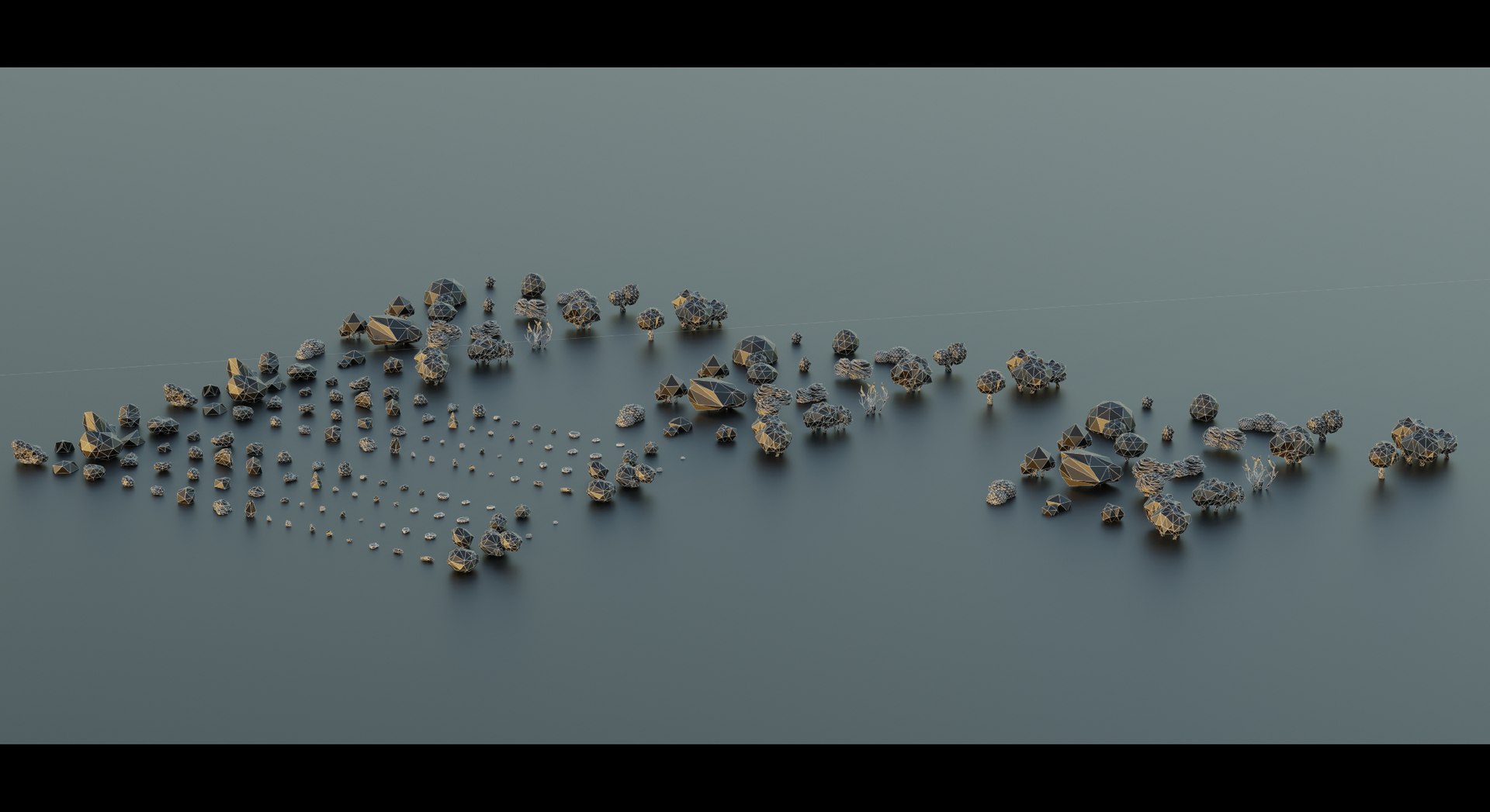 Low Poly Rocks And Bushes Asset Pack 3D Model - TurboSquid 2033991