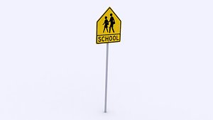 School Crossing Sign