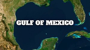 Gulf of Mexico 3D model