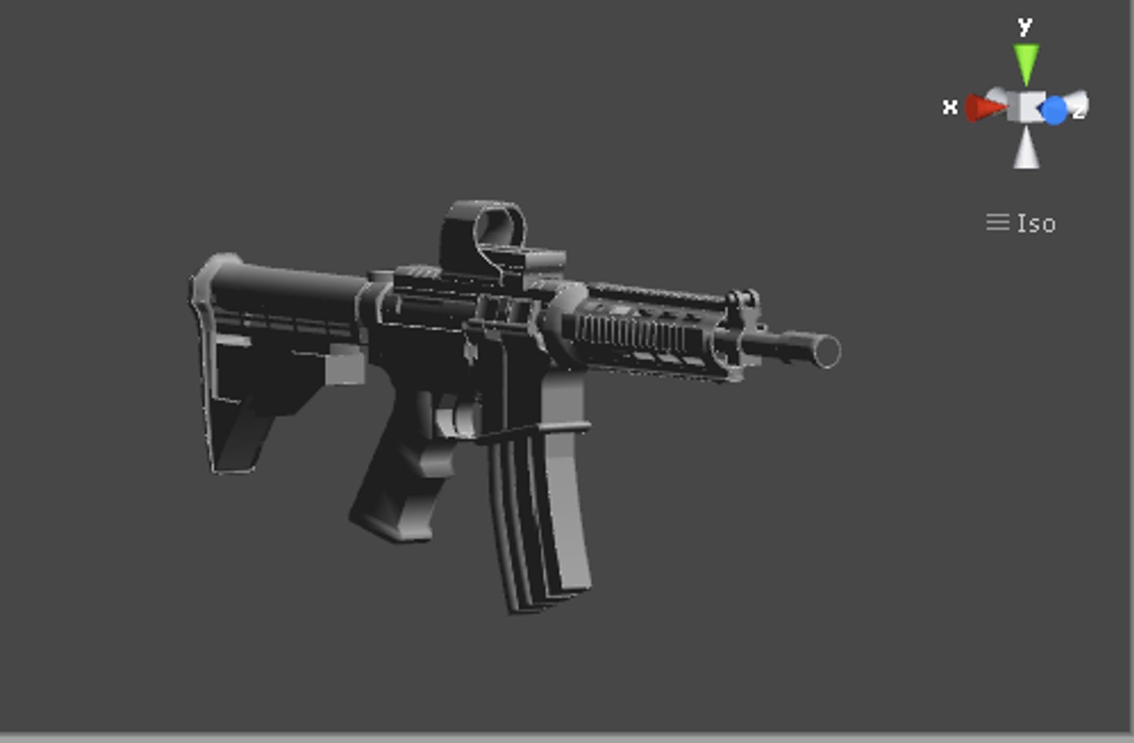 weapon m4a1 eotech model