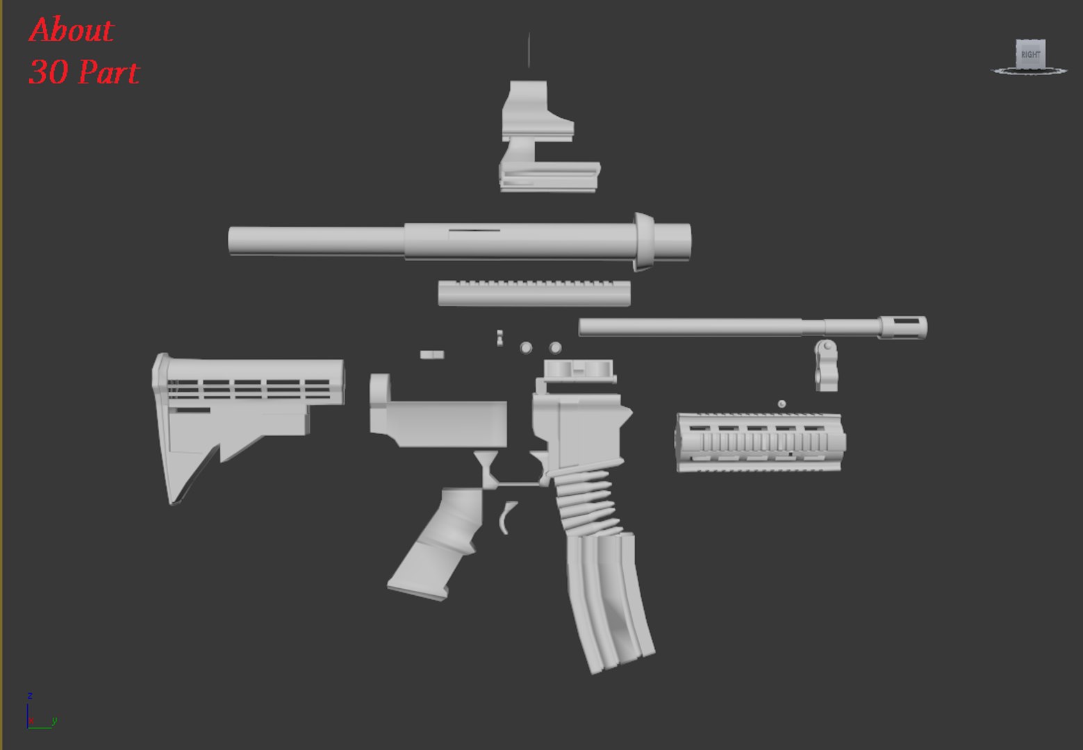 weapon m4a1 eotech model