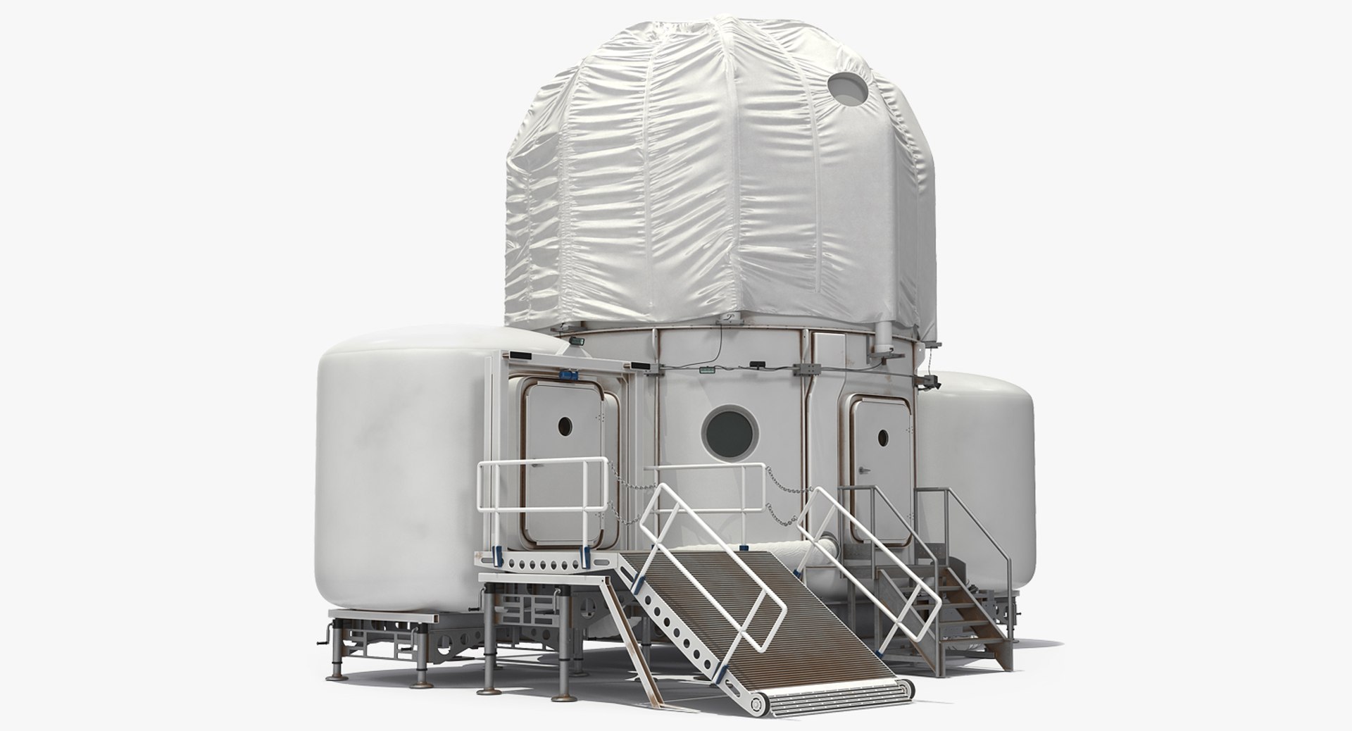 Space Habitat Generic 3D model preview