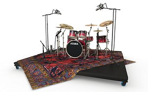 Drum Kit 3D model