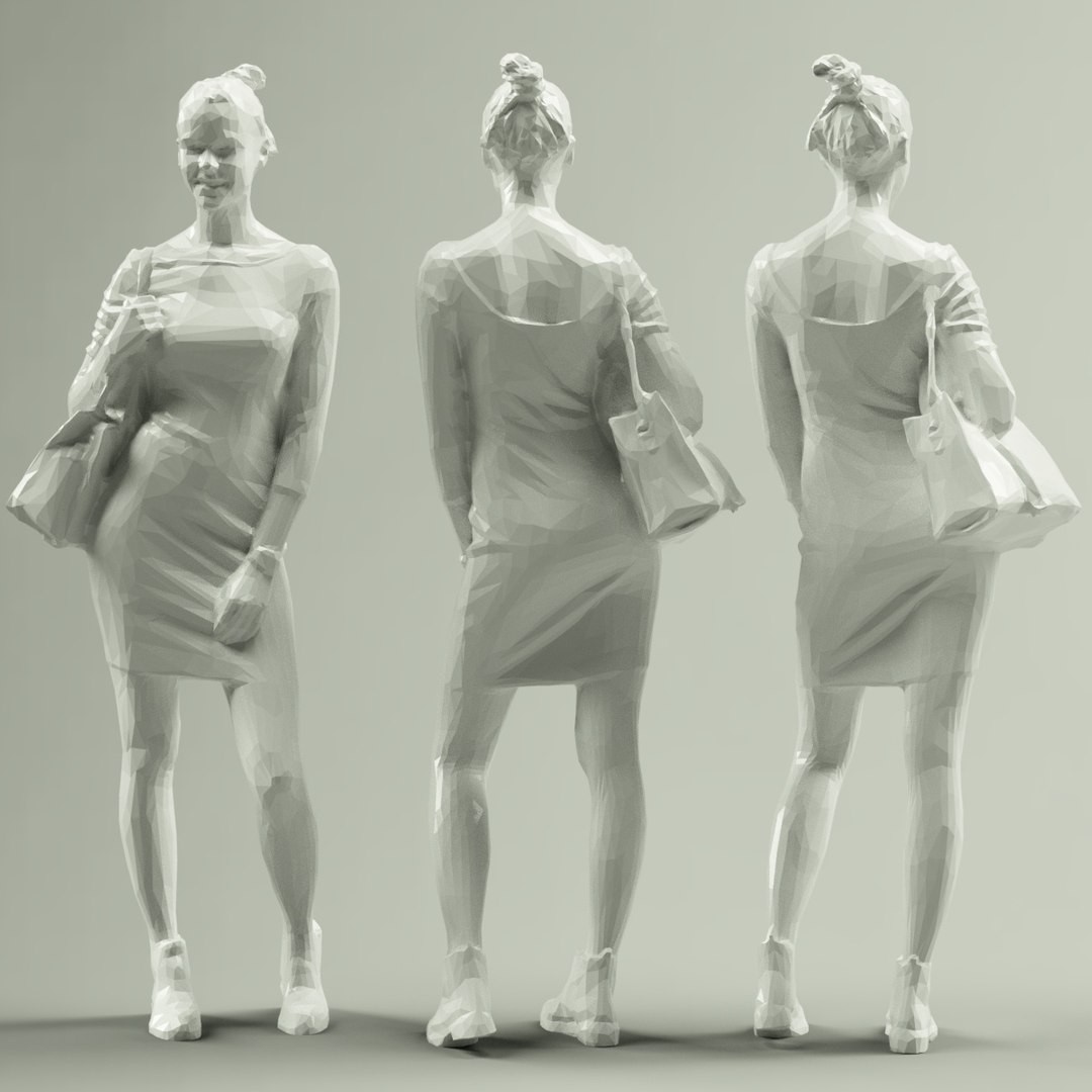 Girl Rendered Human 3D Model - TurboSquid 1245937