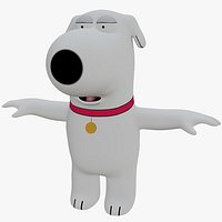 Brian Griffin From Family Guy Rigged
