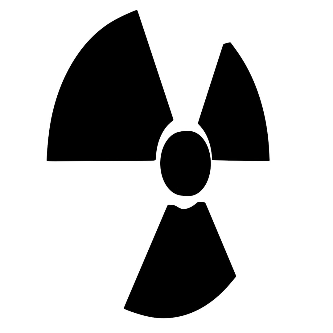 3d radioactive symbol