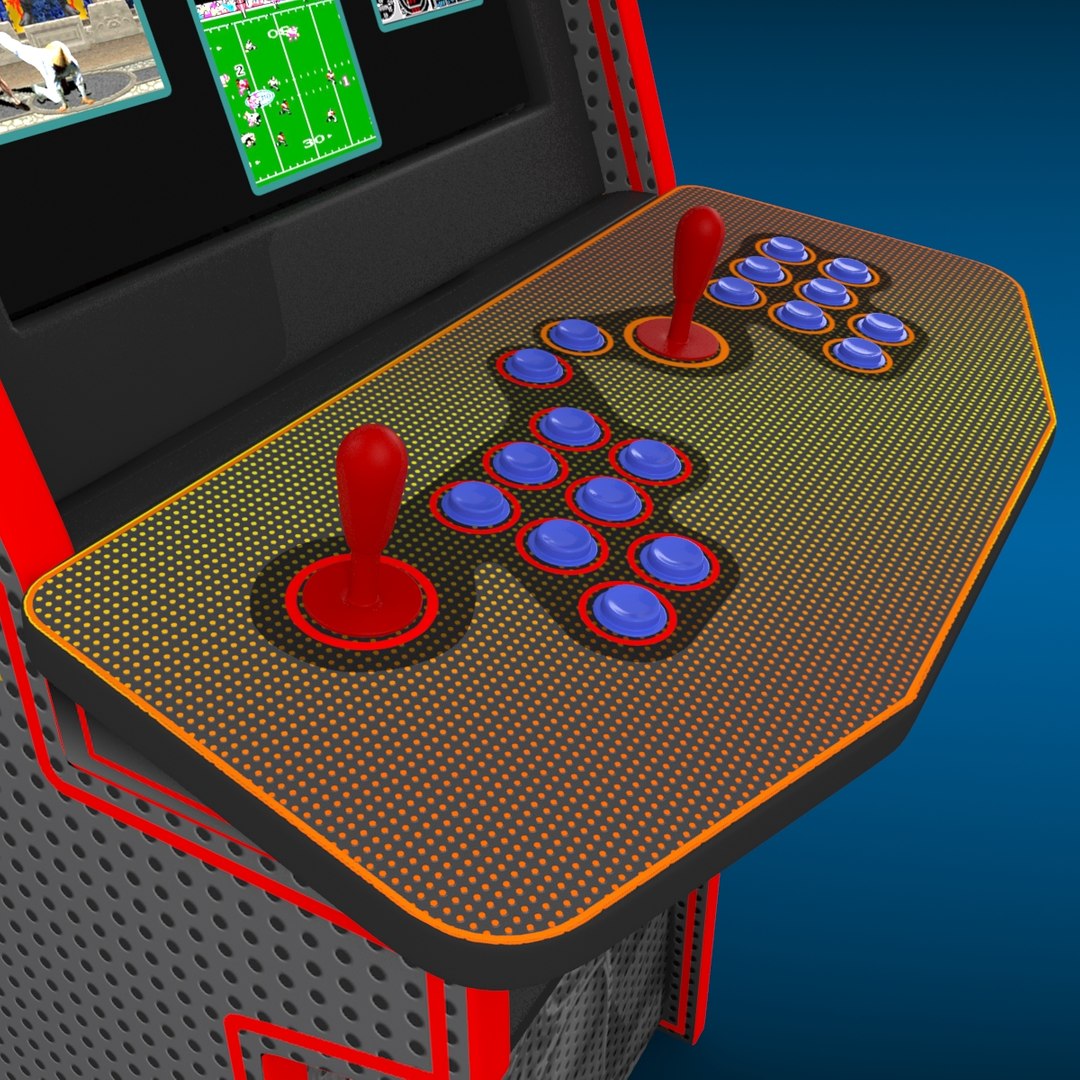 3d Model Arcade Machine