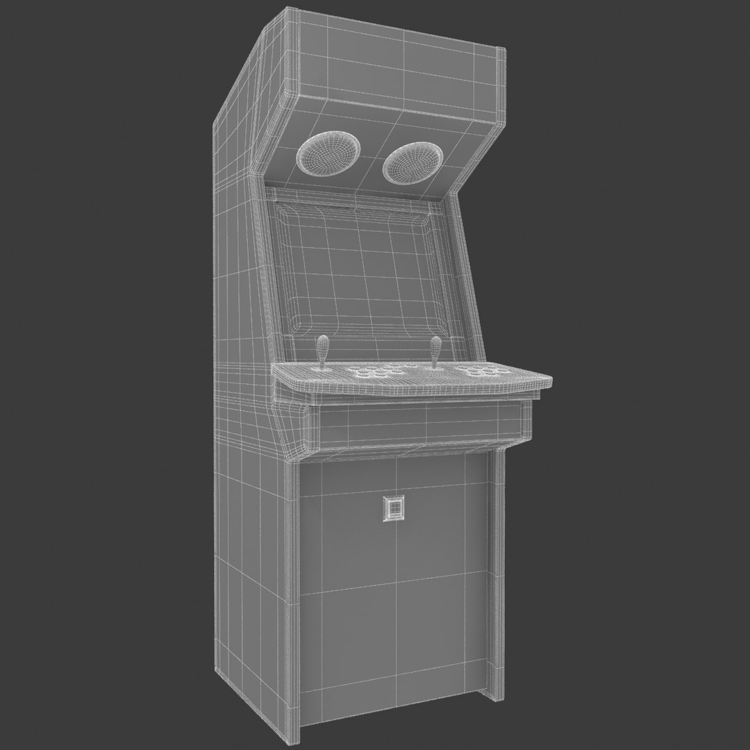 3d Model Arcade Machine