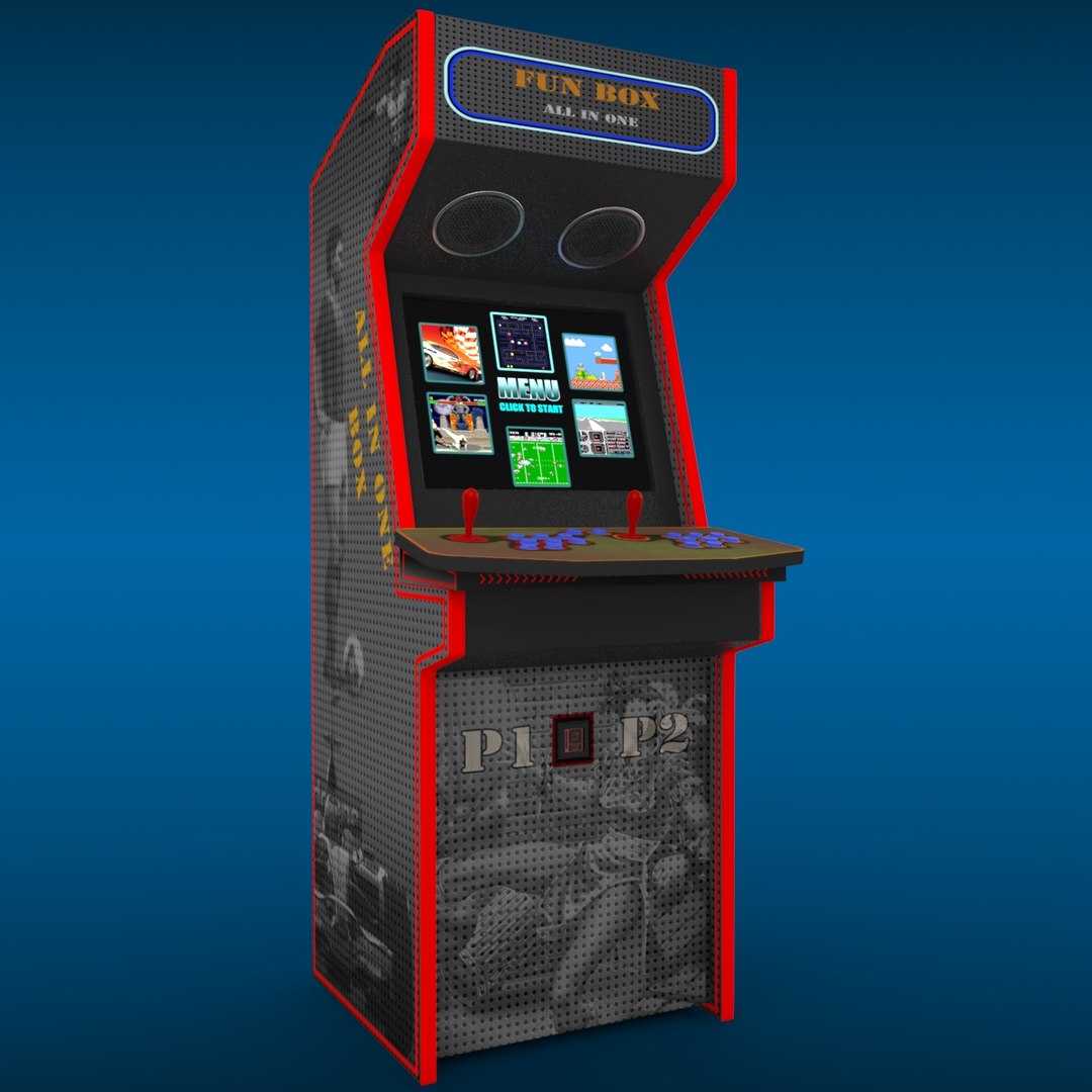 3d Model Arcade Machine