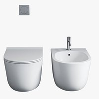 IDEAL STANDARD WALL HUNG WC AND BIDETT
