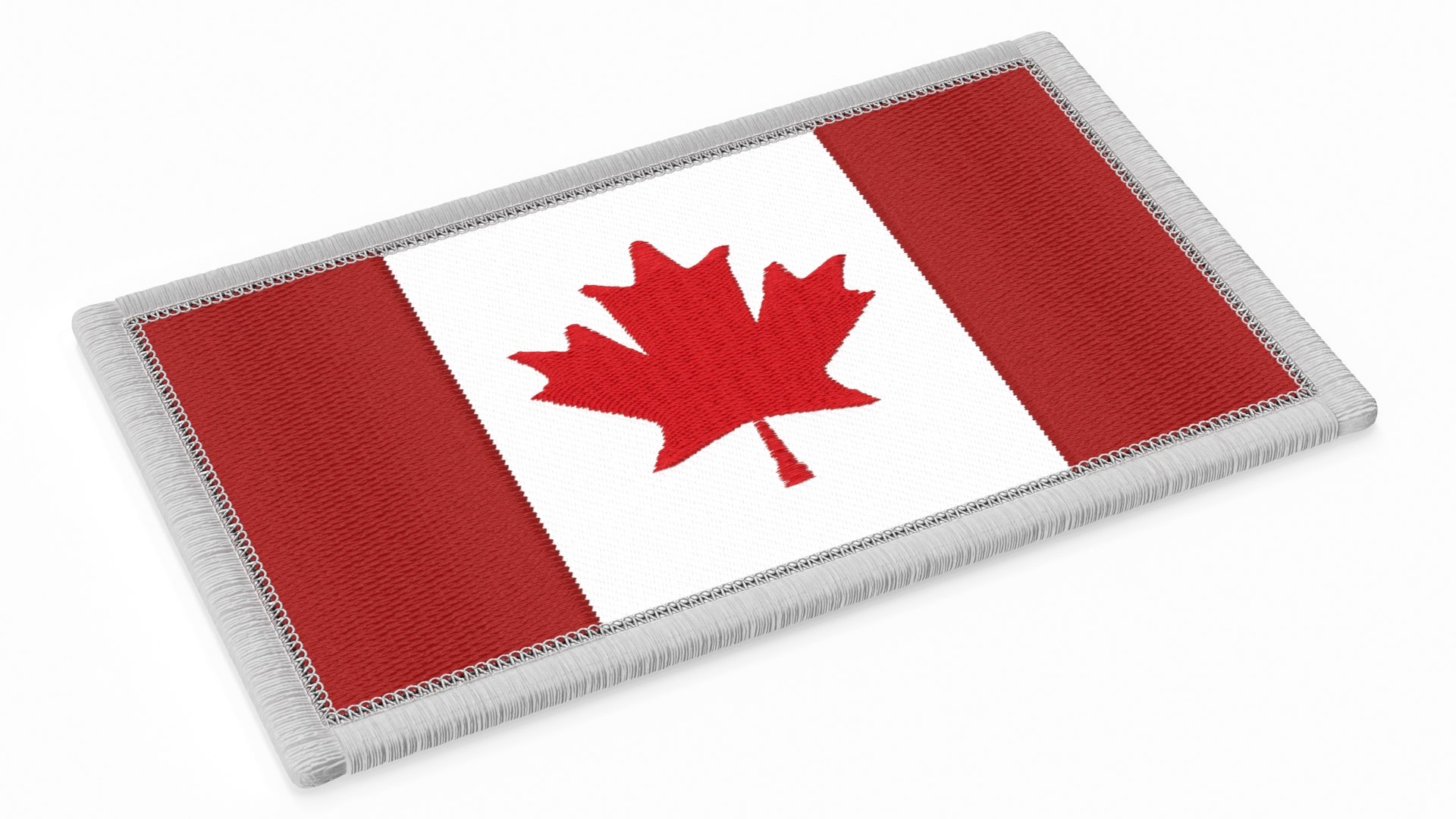 Canada Flag Patch 3D Model - TurboSquid 2202007