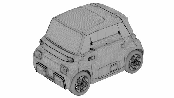 Citroen AMI 3D model - TurboSquid 1834244