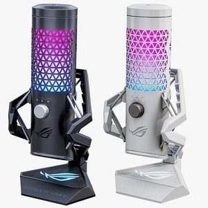 X2 Gaming Microphones ASUS ROG Carnyx PBR model