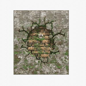 3D wall hole