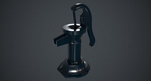 hand pump 2a 3D model