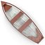 3d model of rowboat 4