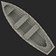 3d model of rowboat 4