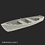 3d model of rowboat 4