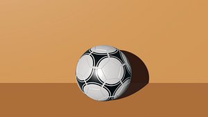 3D Generic Soccer Ball 3D model