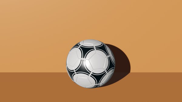 3D Generic Soccer Ball 3D model