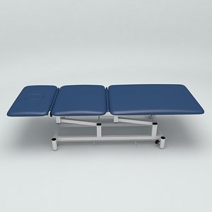 physical therapy table 3D model