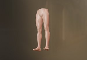 Male Lower Body 3D model
