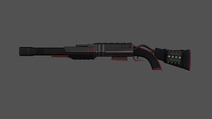 Pistola SciFi - realista Modelo 3D $49 - .fbx .obj .max - Free3D