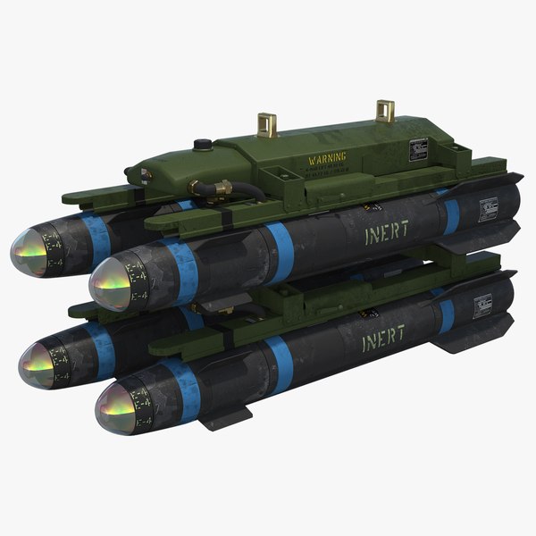 AGM-114ヘルファイアミサイル3Dモデル - TurboSquid 1100599