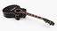 Electro Acoustic Guitar Black