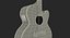 Electro Acoustic Guitar Black