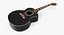 Electro Acoustic Guitar Black
