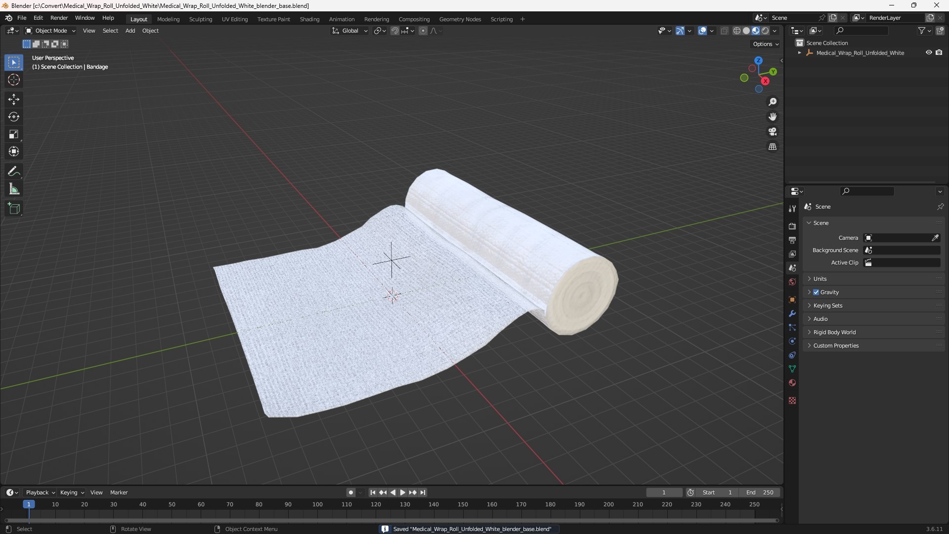 Medical Wrap Roll Unfolded White 3D https://p.turbosquid.com/ts-thumb/JA/2r8fBv/jh/medical_wrap_roll_unfolded_white_1001/jpg/1760512368/1920x1080/fit_q87/e712ad254d89664ae35cd2ad18ad26e29c812656/medical_wrap_roll_unfolded_white_1001.jpg