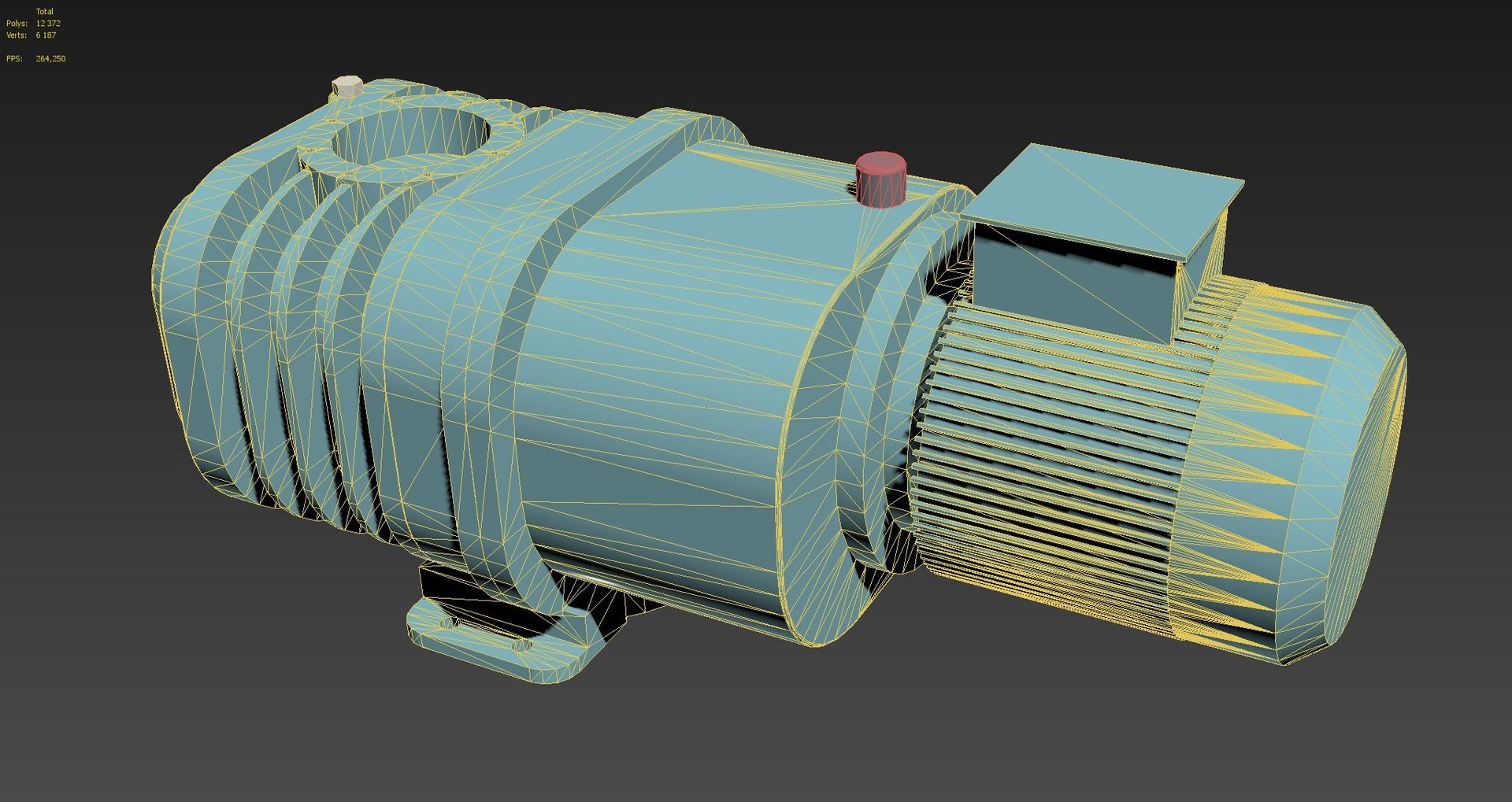 Vacuum Pump Rotor 3D Model - TurboSquid 1482841