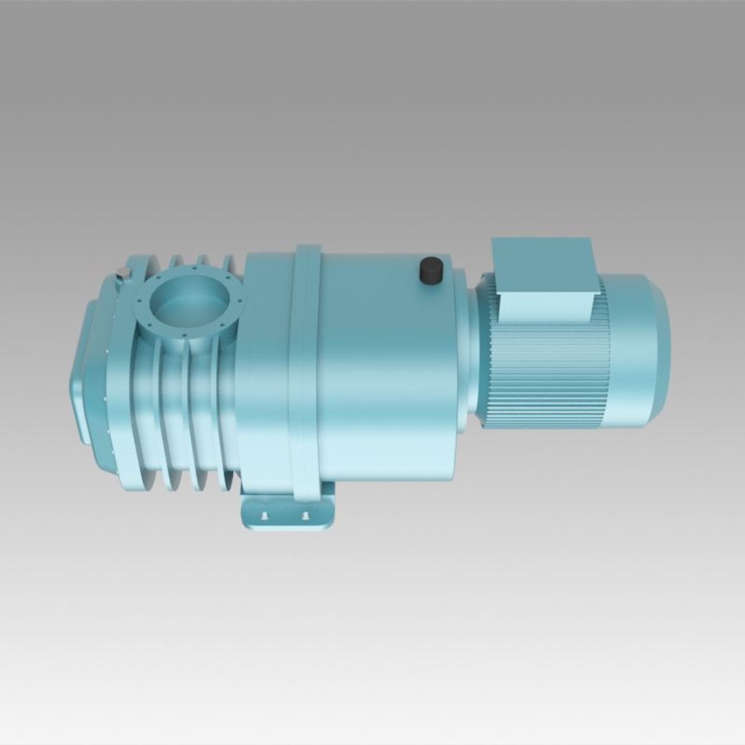 Vacuum Pump Rotor 3D Model - TurboSquid 1482841